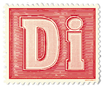 dagens industri frimärke stamp