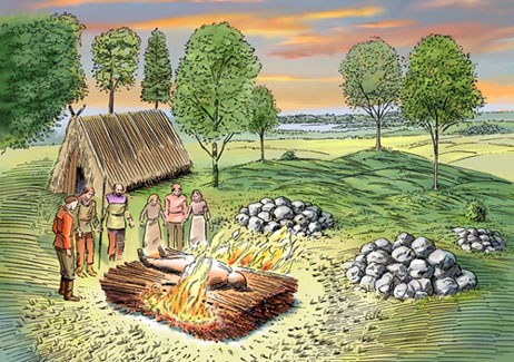 viking burial